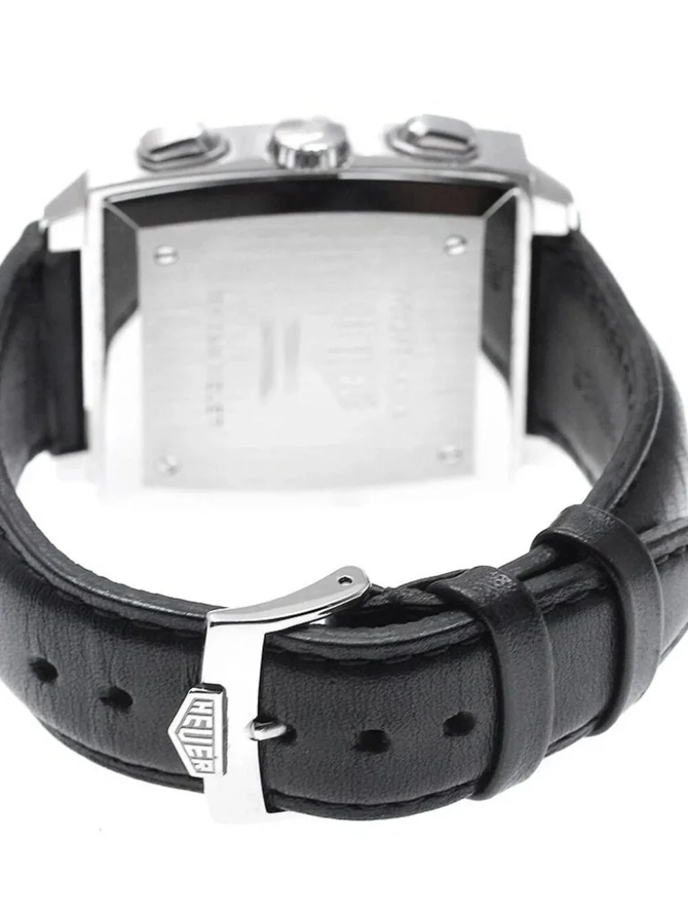 TAG HEUER Monaco CS2111 Chronograph Date black Dial Automatic Men's Watch_961615